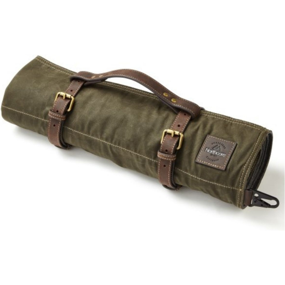 2025 Northcore Waxed Canvas Adventure Camping Roll NOCO119 - Green